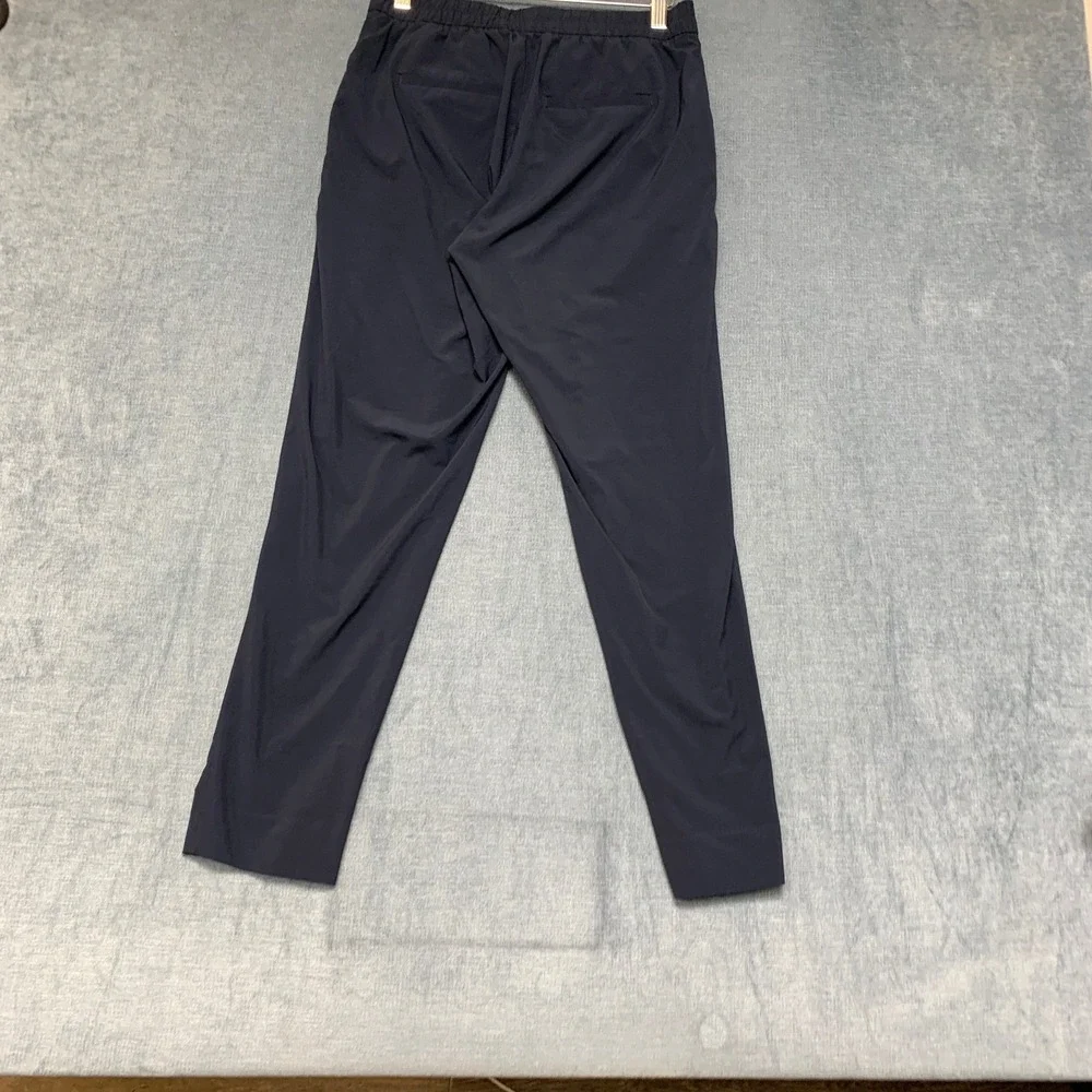 Banana Republic Airstretch Chino Pants Mens XS Black Slash Pockets Business